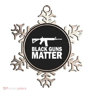 Black Guns Matter AR-15  Ornament