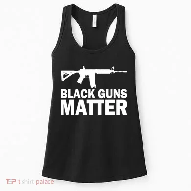 Black Guns Matter AR-15  Women's Tank Top