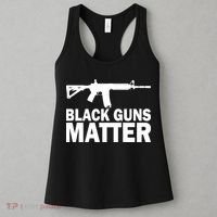 Black Guns Matter AR-15  Women's Tank Top thumb 3