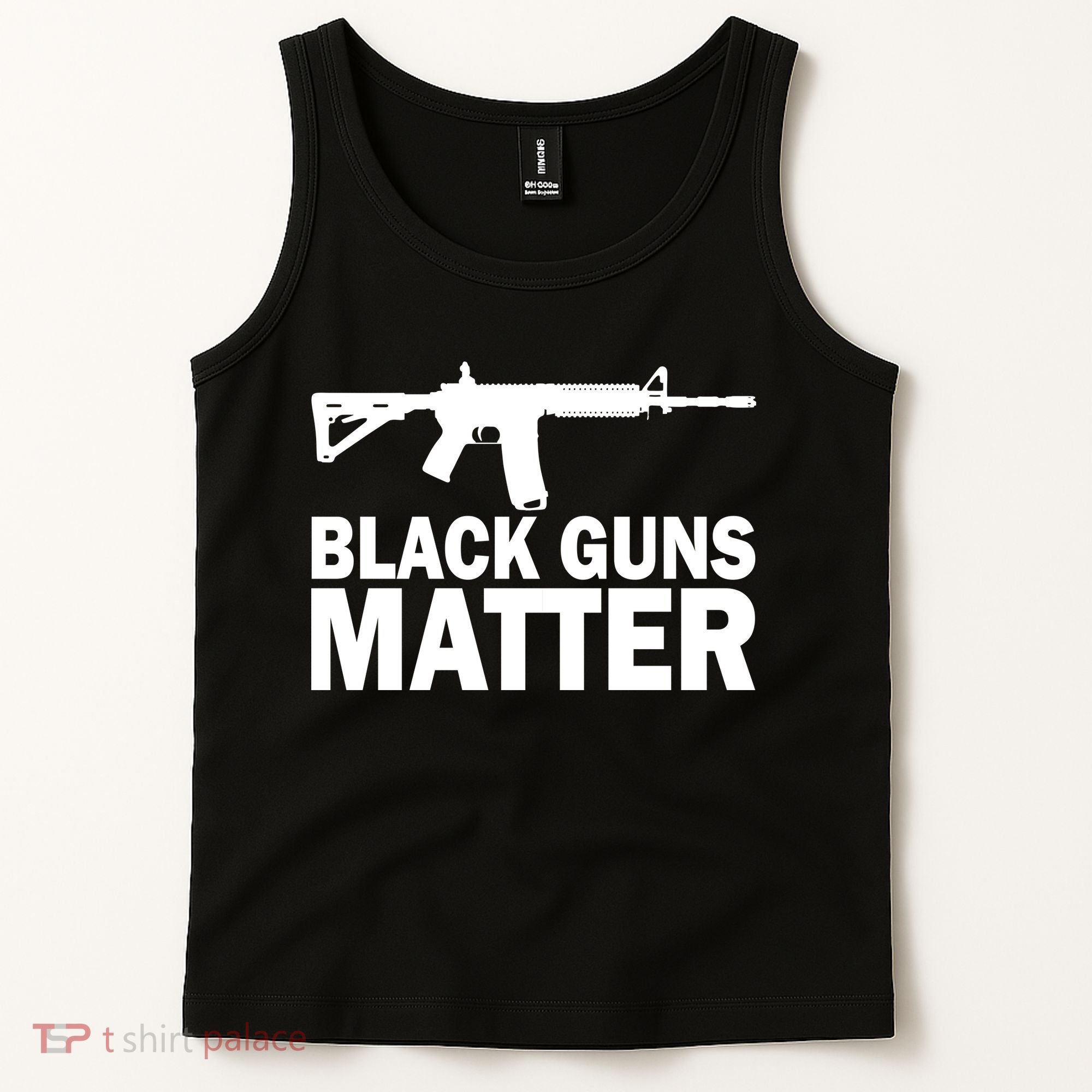 Black Guns Matter AR-15  Tank Top