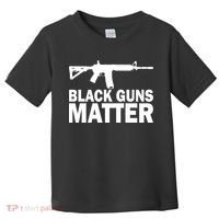 Black Guns Matter AR-15  Toddler T-Shirt thumb 0