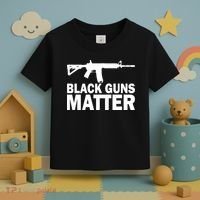 Black Guns Matter AR-15  Toddler T-Shirt thumb 3