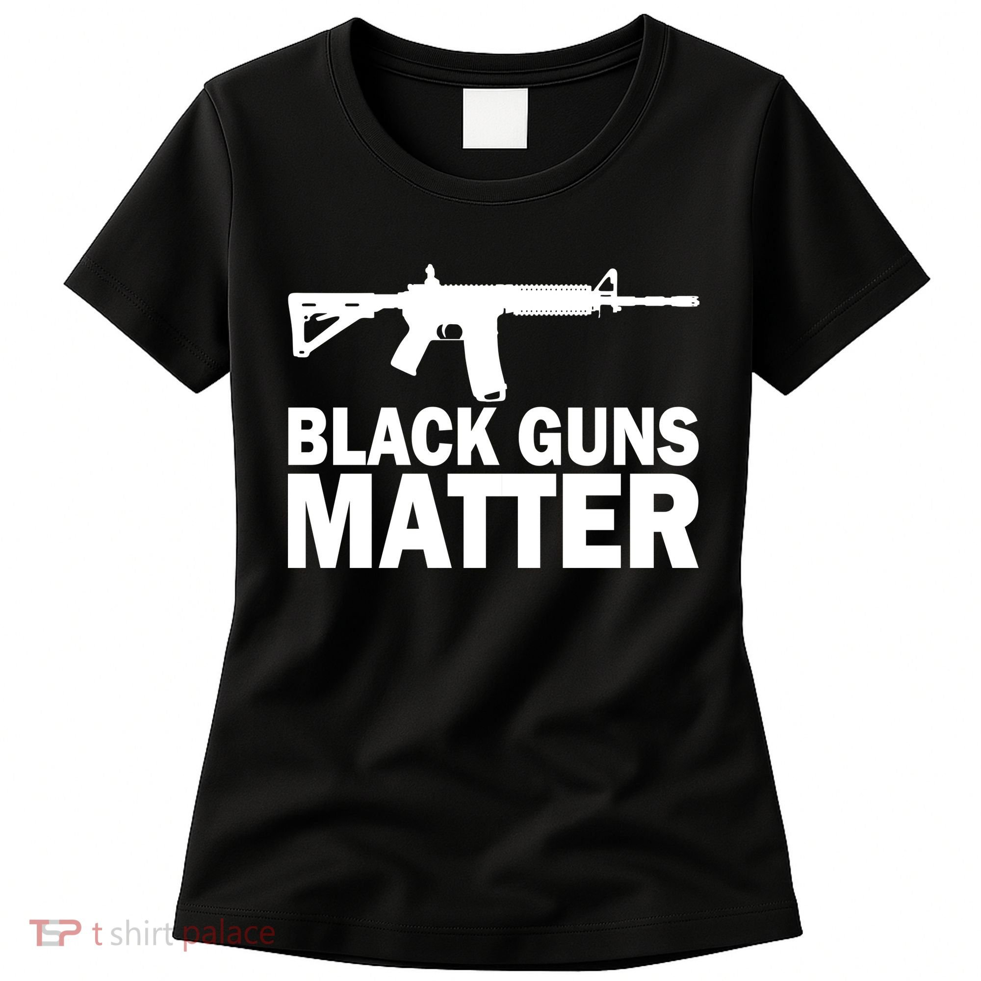 Black Guns Matter AR-15  Women's T-Shirt