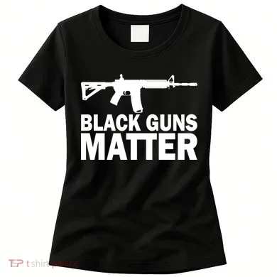 Black Guns Matter AR-15  Women's T-Shirt
