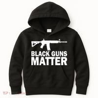 Black Guns Matter AR-15  Kids Hoodie thumb 0