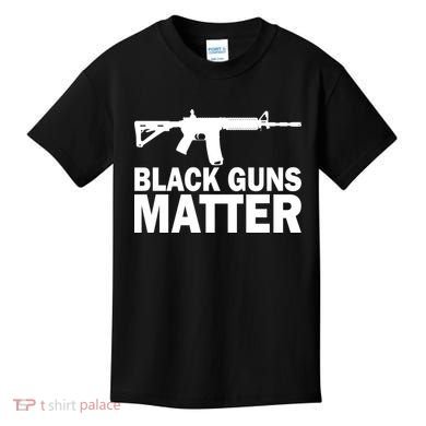Black Guns Matter AR-15  Kids T-Shirt