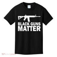 Black Guns Matter AR-15  Kids T-Shirt thumb 0