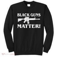Black Guns Matter AR-15 2nd Amendment Sweatshirt thumb 0