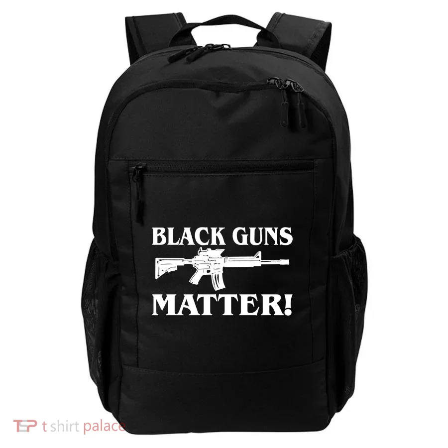 Black Guns Matter AR-15 2nd Amendment Backpack