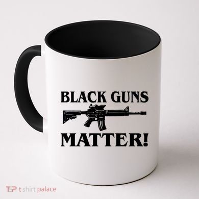 Black Guns Matter AR-15 2nd Amendment Coffee Mug
