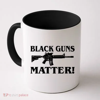 Black Guns Matter AR-15 2nd Amendment Coffee Mug