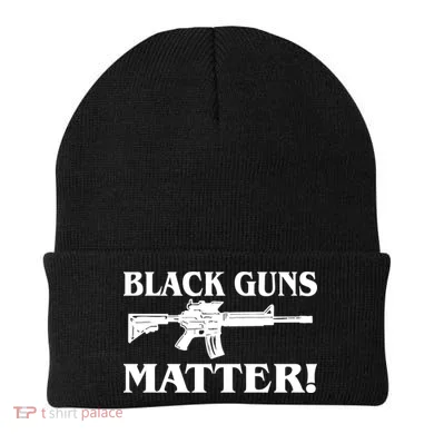 Black Guns Matter AR-15 2nd Amendment Beanie