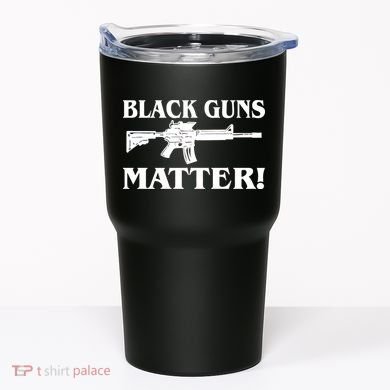 Black Guns Matter AR-15 2nd Amendment Tumbler