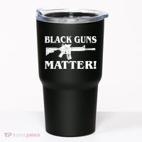 Black Guns Matter AR-15 2nd Amendment Tumbler thumb 0
