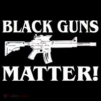 Black Guns Matter AR-15 2nd Amendment Mousepad thumb 1