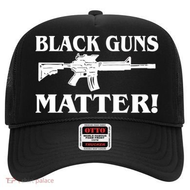 Black Guns Matter AR-15 2nd Amendment Hat