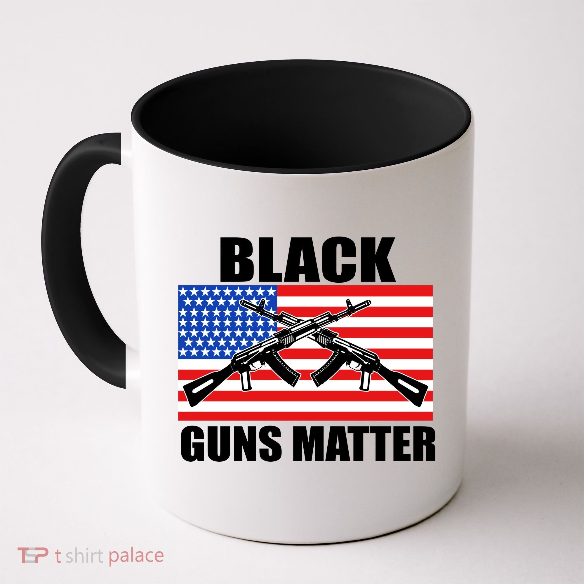 Black Guns Matter USA 2nd Amendment Coffee Mug