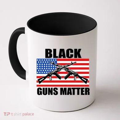 Black Guns Matter USA 2nd Amendment Coffee Mug