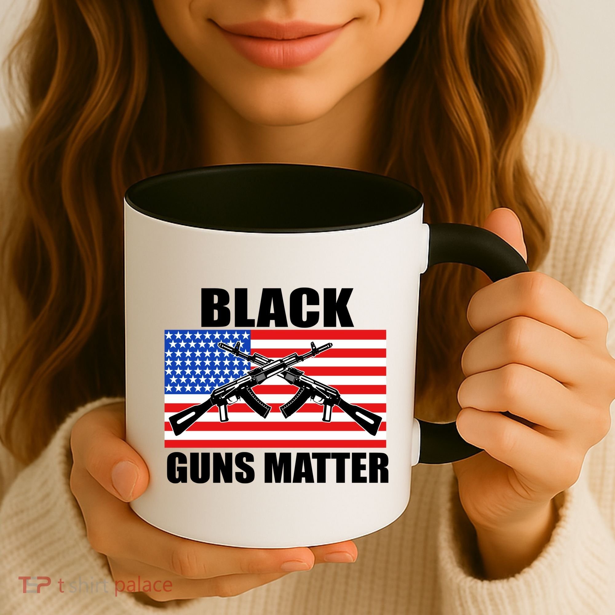 Black Guns Matter USA 2nd Amendment Coffee Mug