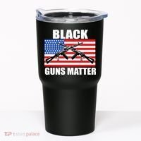 Black Guns Matter USA 2nd Amendment Tumbler thumb 0