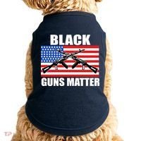 Black Guns Matter USA 2nd Amendment Doggie Tank thumb 0