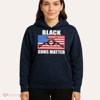 Black Guns Matter USA 2nd Amendment Hoodie thumb 5