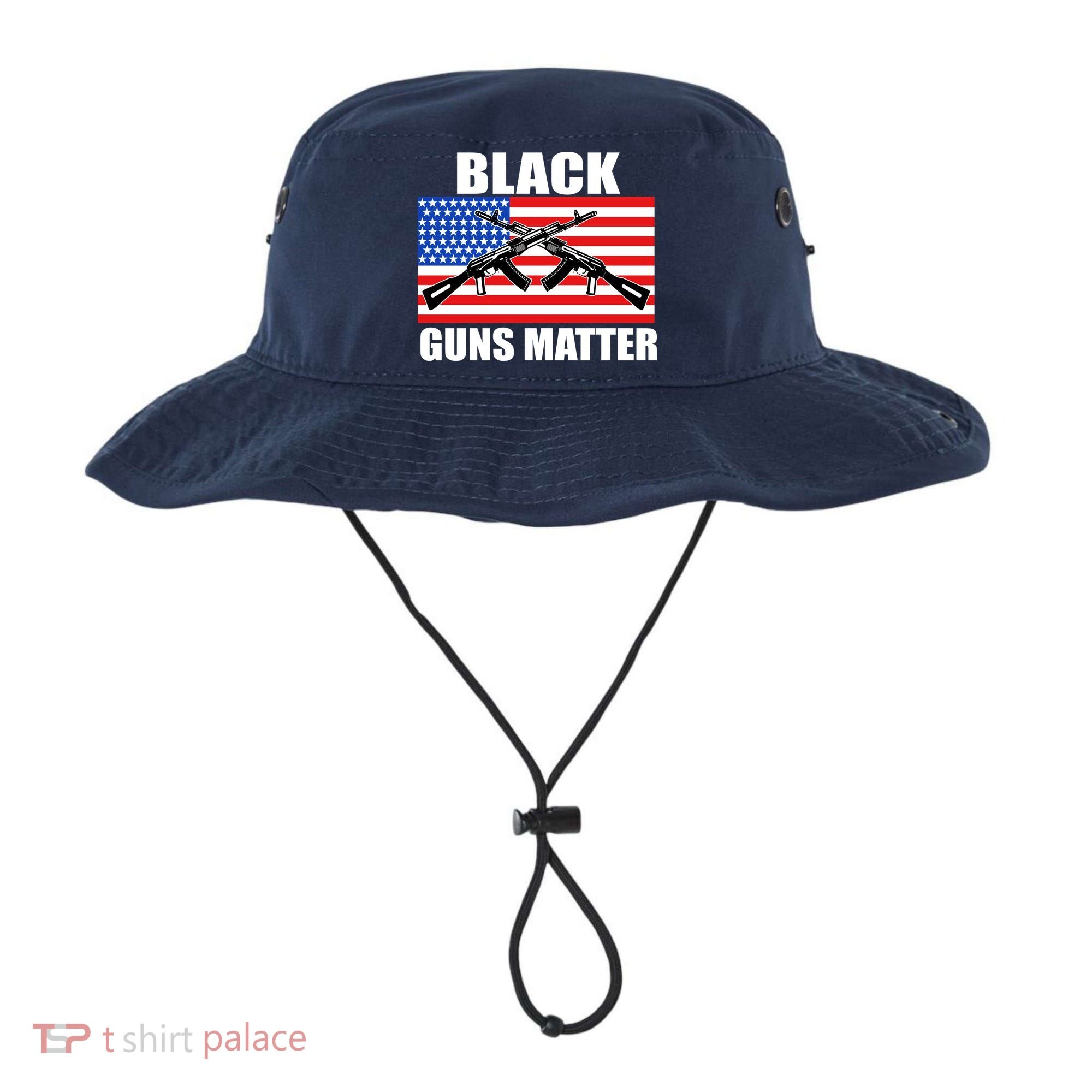 Black Guns Matter USA 2nd Amendment Bucket Hat