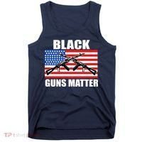 Black Guns Matter USA 2nd Amendment Tank Top thumb 0
