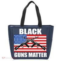 Black Guns Matter USA 2nd Amendment Tote Bag thumb 0