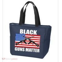 Black Guns Matter USA 2nd Amendment Tote Bag thumb 3