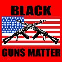 Black Guns Matter USA 2nd Amendment Santa Hat thumb 1