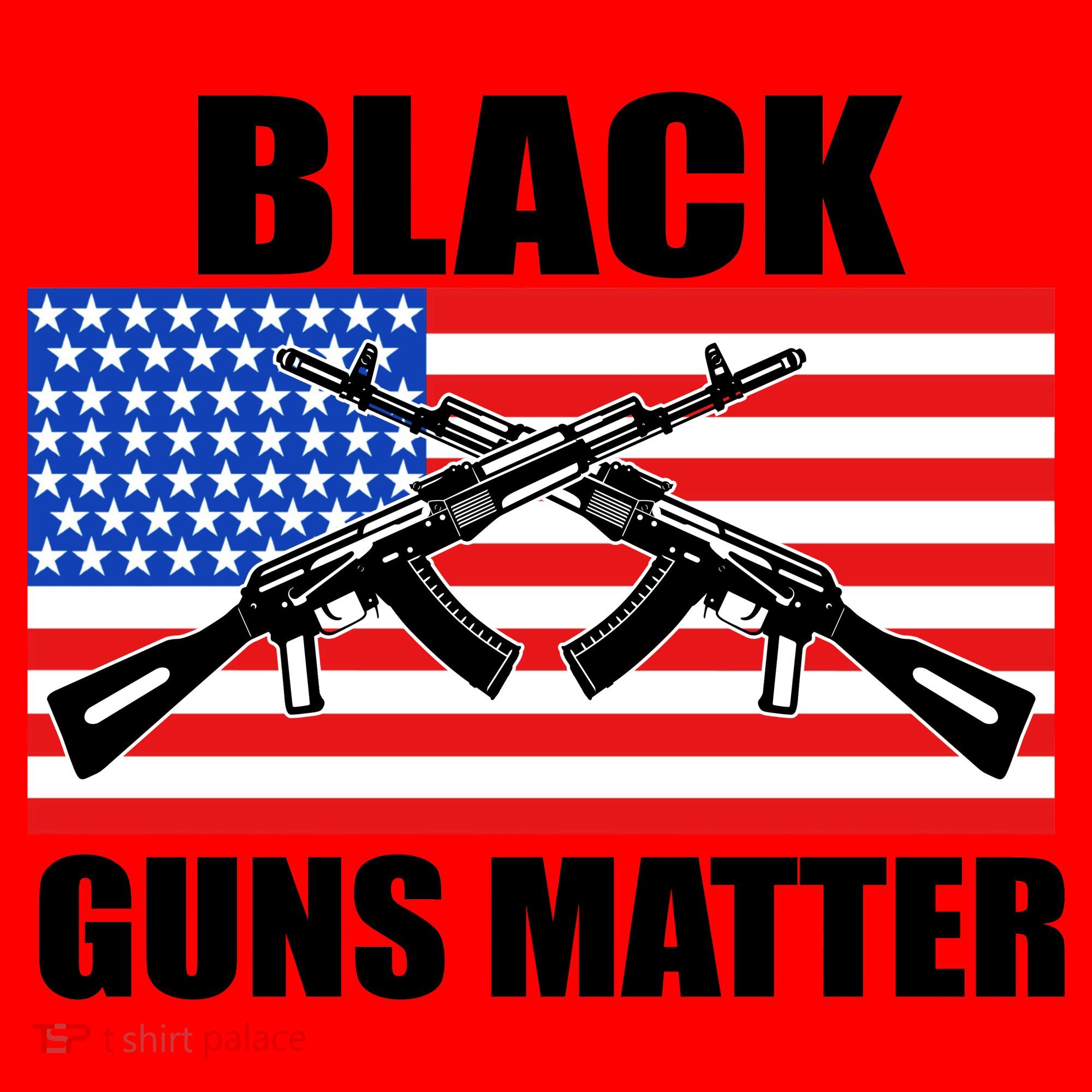 Black Guns Matter USA 2nd Amendment Santa Hat