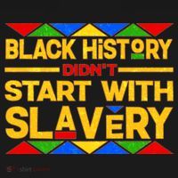 Black History Didn't Start With Slavery Pajama Set thumb 2