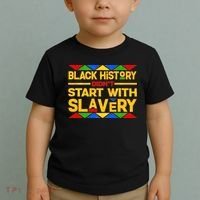 Black History Didn't Start With Slavery Toddler T-Shirt thumb 2