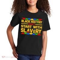 Black History Didn't Start With Slavery Kids T-Shirt thumb 2