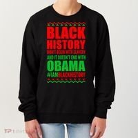 Black History Doesn't End With Obama Women's Sweatshirt thumb 0