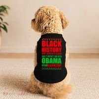 Black History Doesn't End With Obama Doggie Tank thumb 2