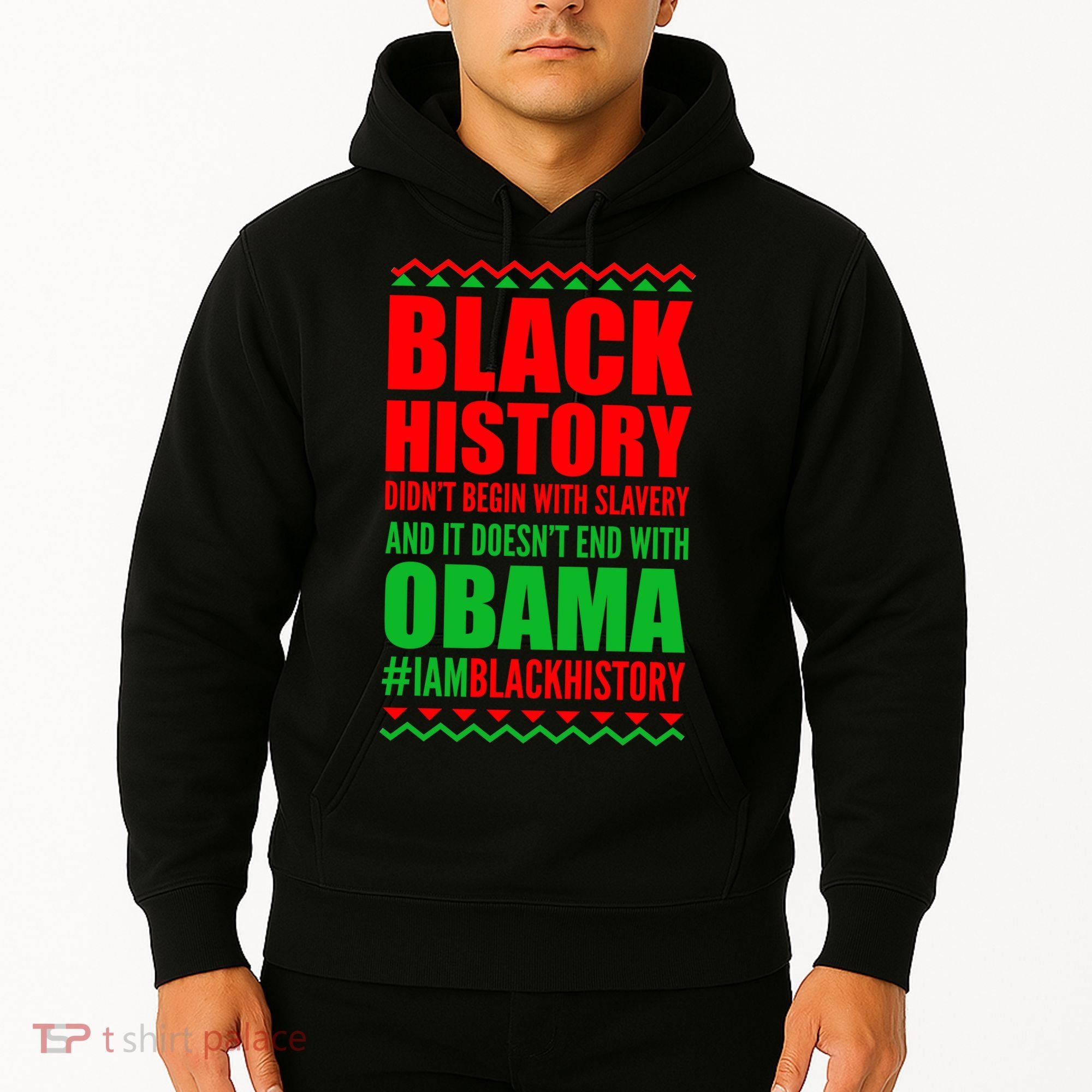 Black History Doesn't End With Obama Hoodie