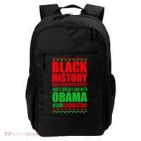 Black History Doesn't End With Obama Backpack thumb 0