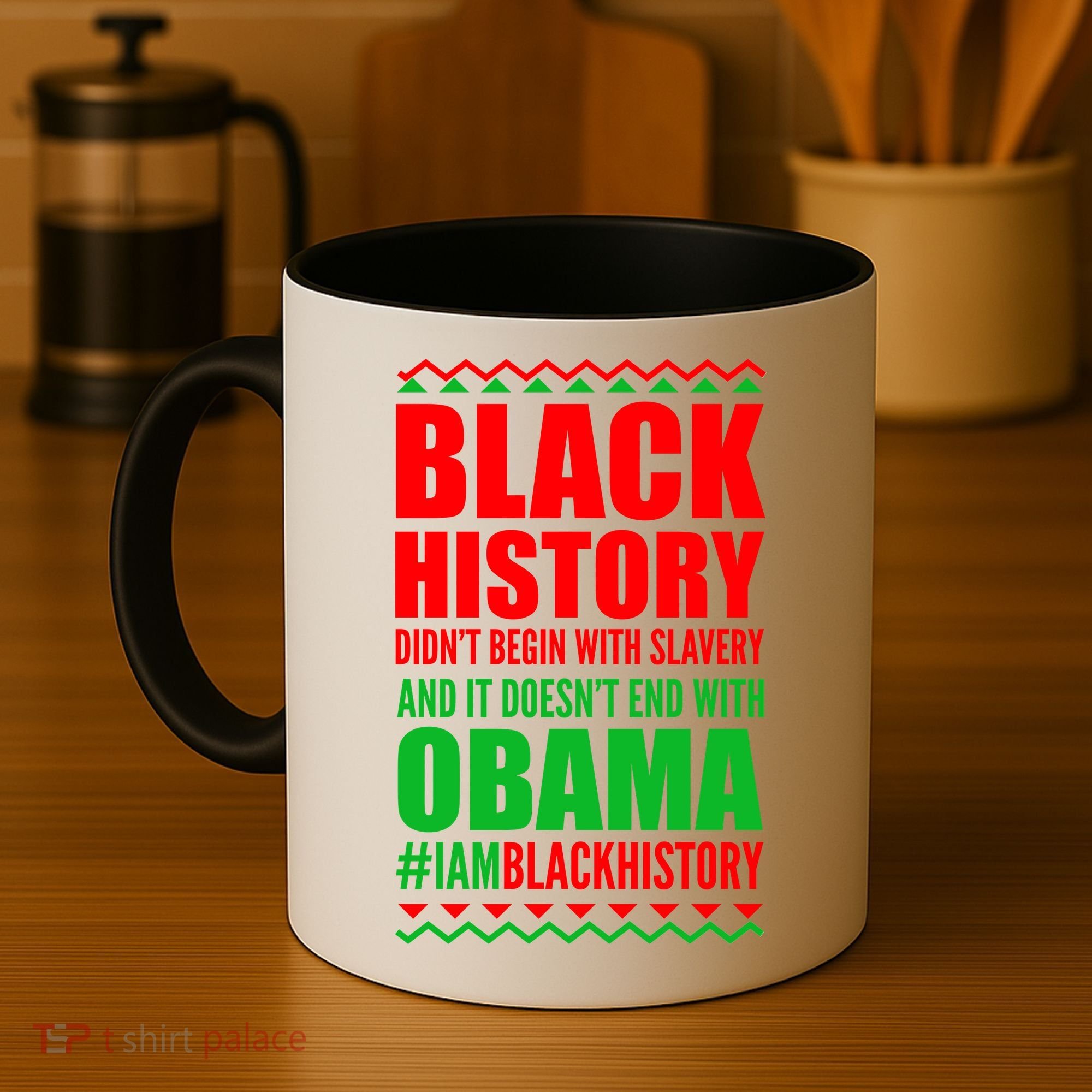Black History Doesn't End With Obama Coffee Mug