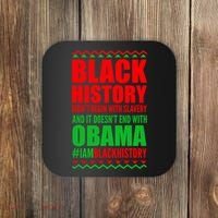 Black History Doesn't End With Obama Coaster thumb 0