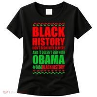 Black History Doesn't End With Obama Women's T-Shirt thumb 0