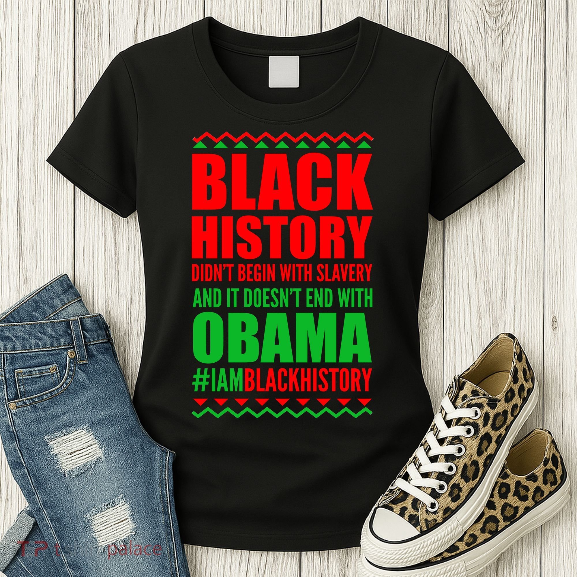 Black History Doesn't End With Obama Women's T-Shirt