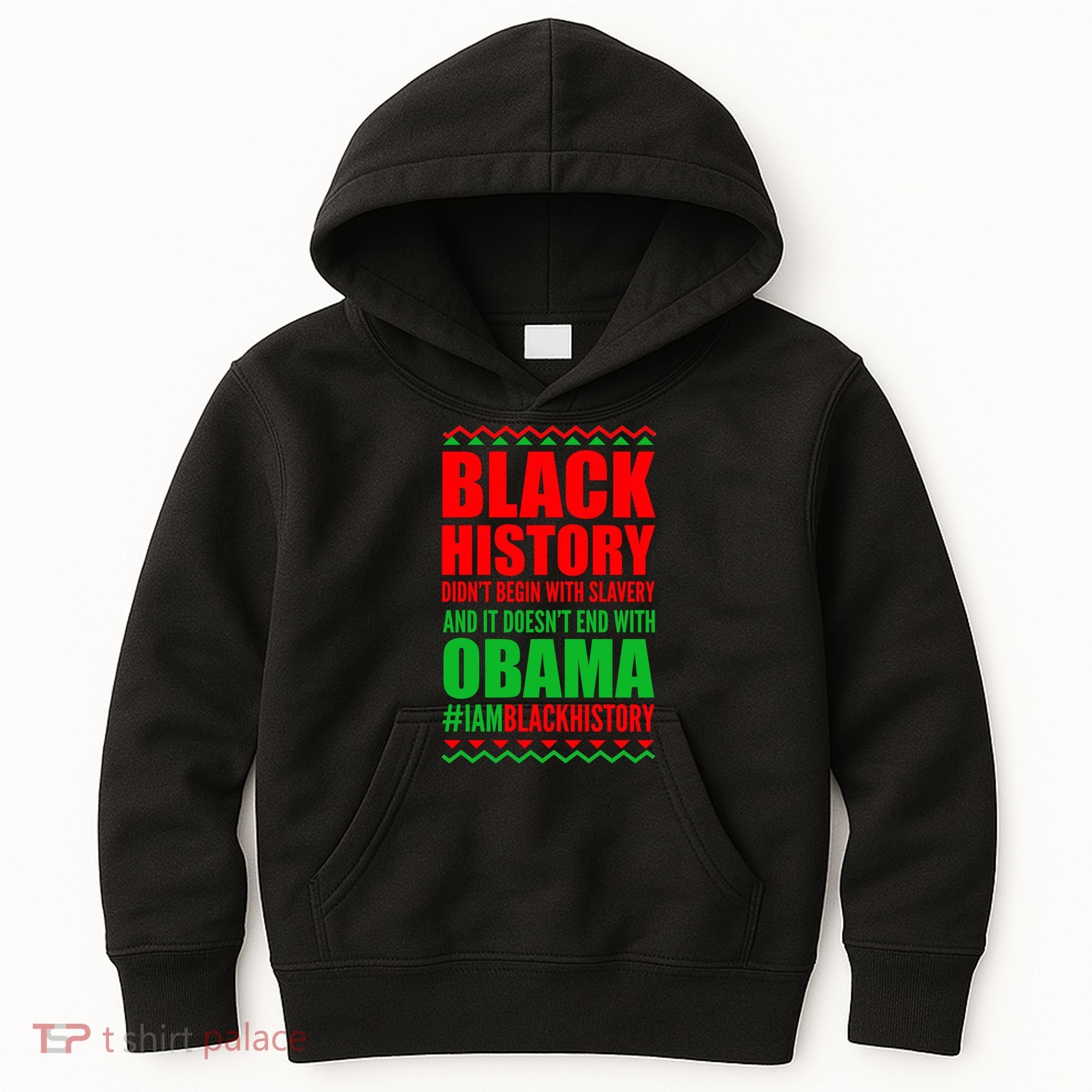 Black History Doesn't End With Obama Kids Hoodie