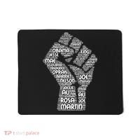 Black History Fist Of Names Tribute  Mousepad thumb 0