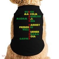 Black History Historic Leaders Proud American Doggie Tank thumb 0