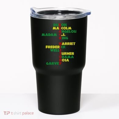 Black History Historic Leaders Proud American Tumbler