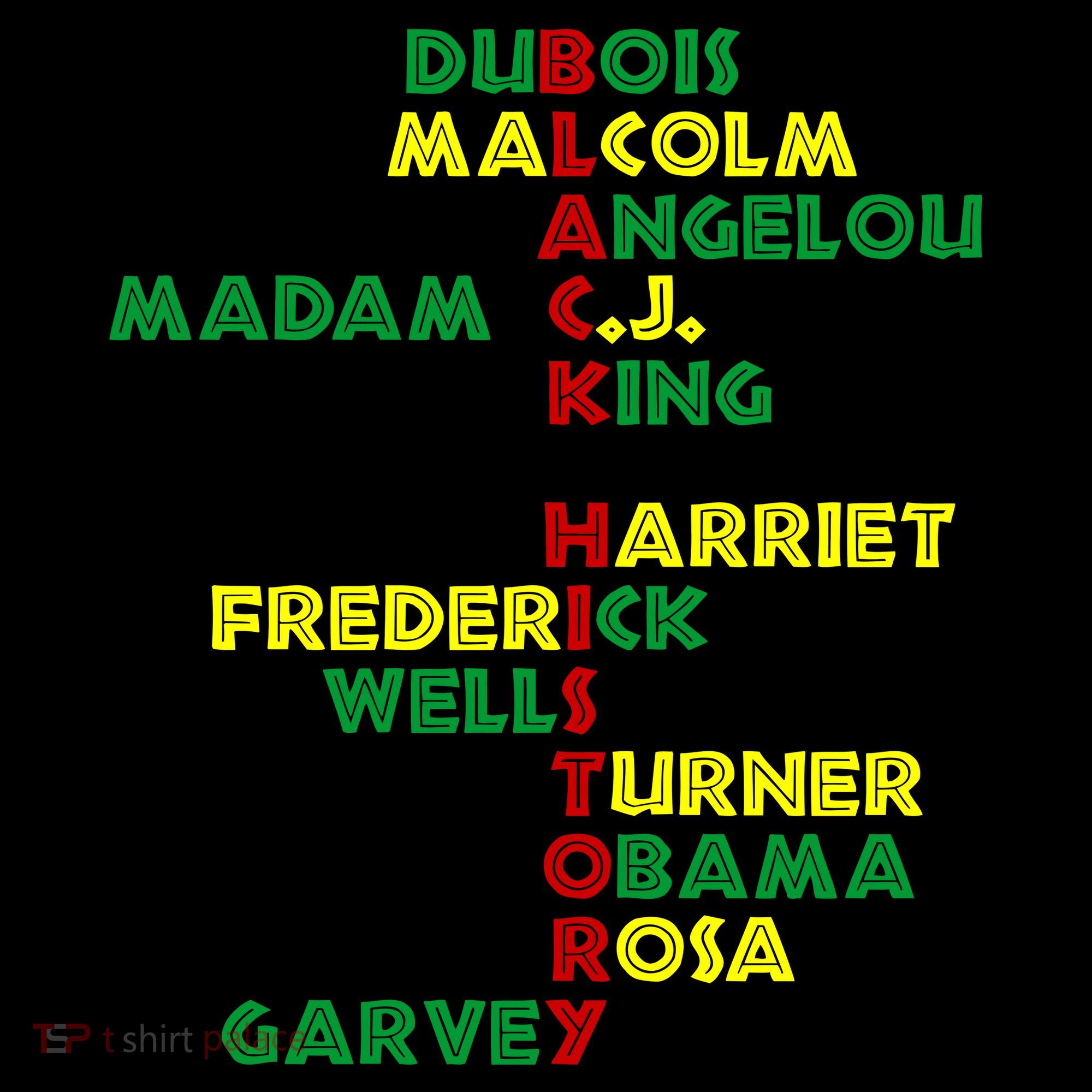 Black History Historic Leaders Proud American Ornament