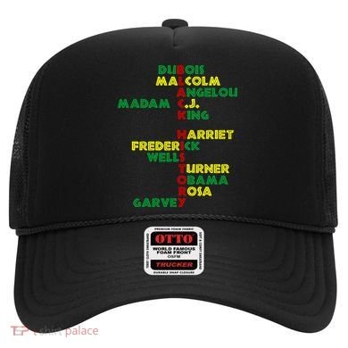 Black History Historic Leaders Proud American Hat