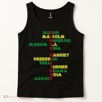 Black History Historic Leaders Proud American Tank Top thumb 2